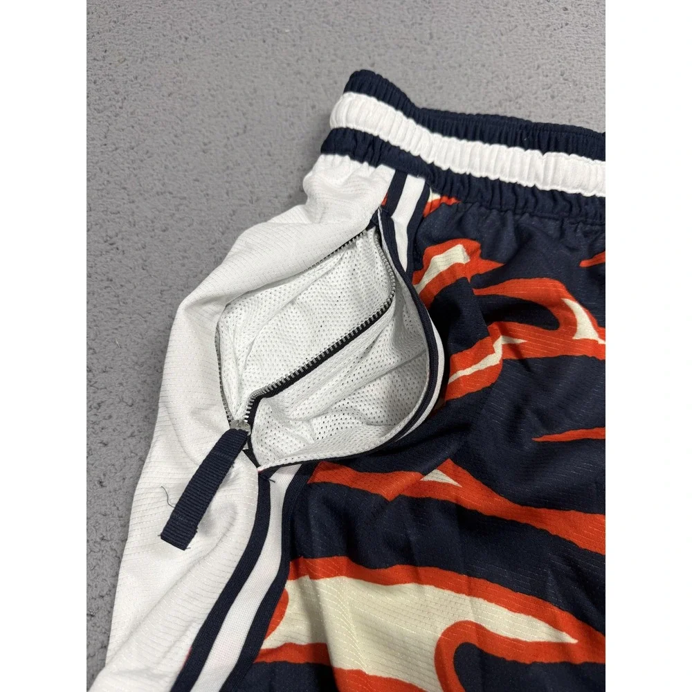 Nike Dri-FIT Shorts Mens 3XL Tiger Stripe Basketball Mesh 8 Inseam FN1850-121